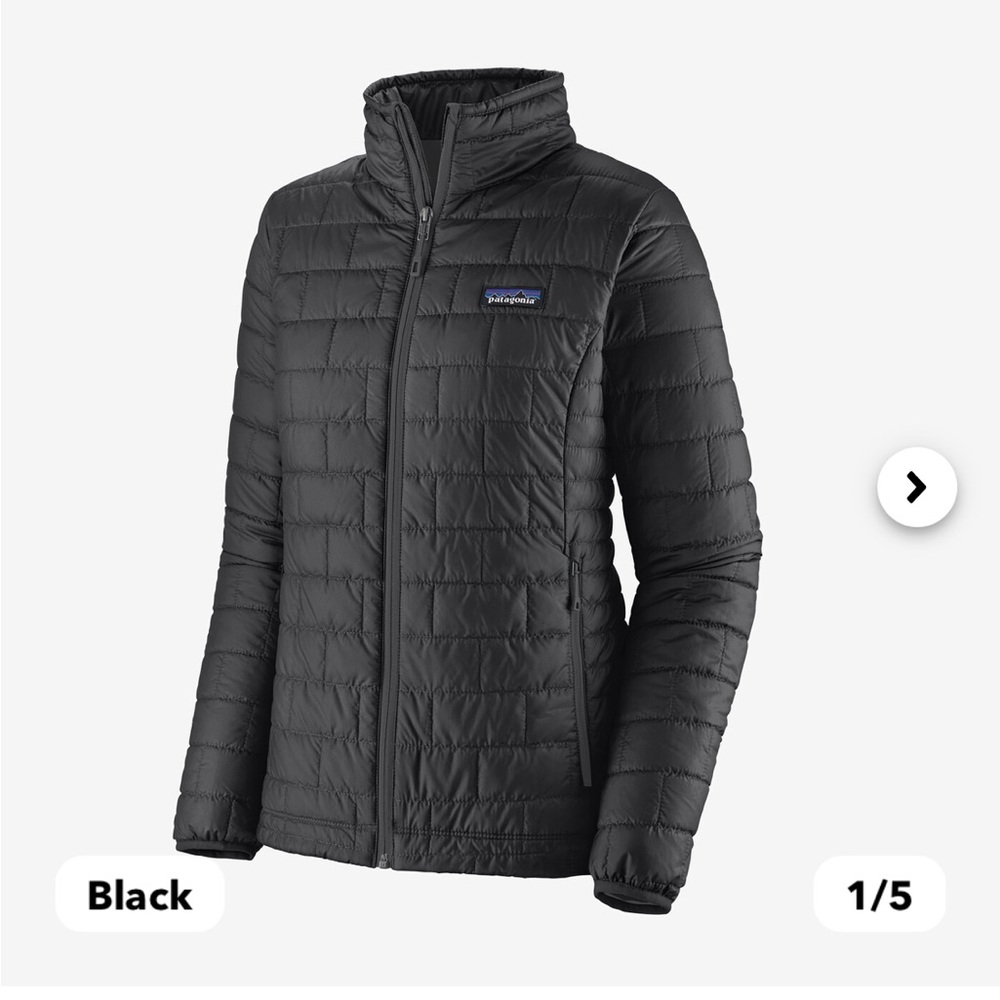 EUC Patagonia Radalie Jacket, black size M